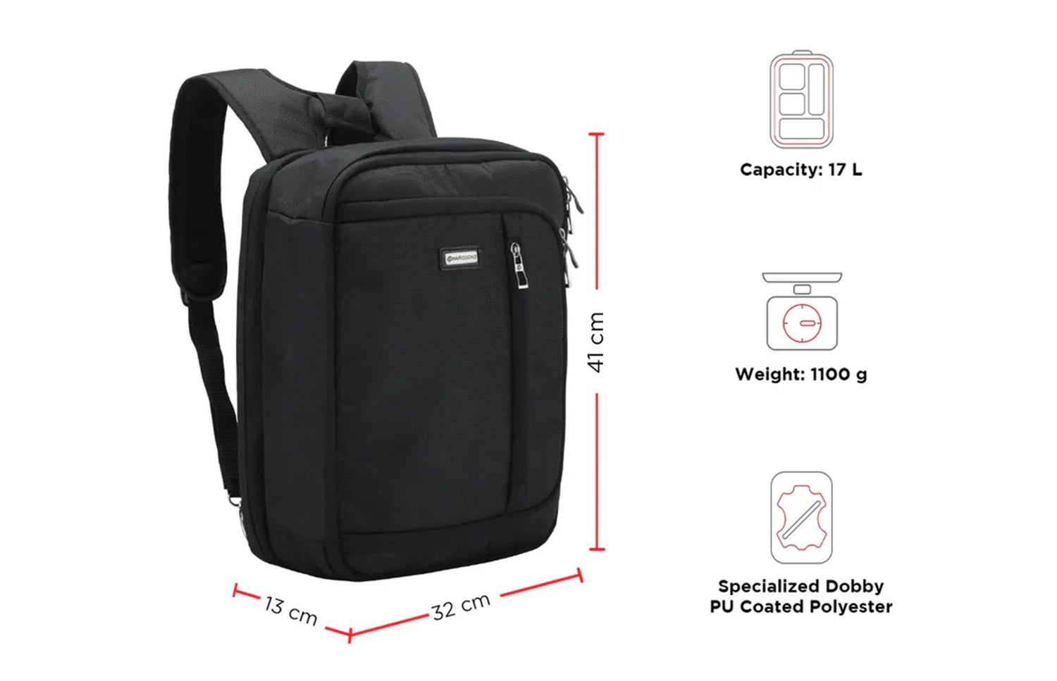 Harissons Metro Laptop Messenger Bag