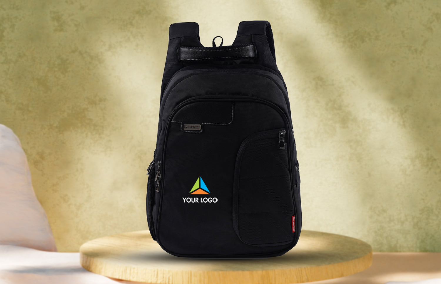 Harrisons Vervo Premium Executive Laptop Backpack-Black