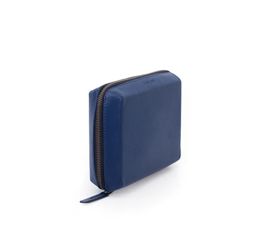 Oblique Ally PU Tech Organizer Pouch-Navy