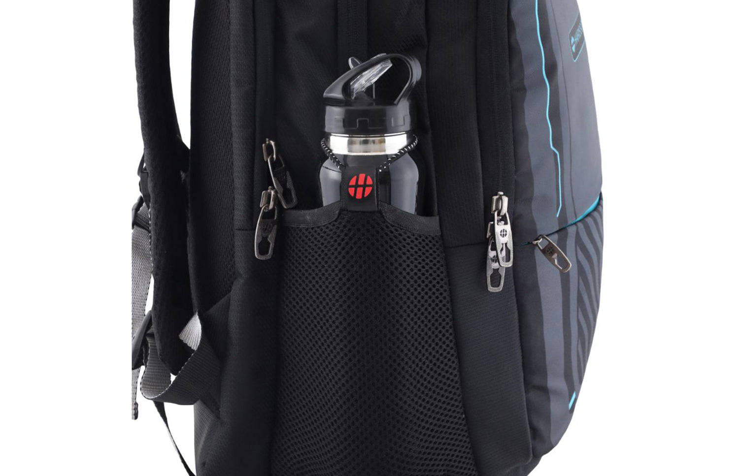 Harissons Verge Laptop Backpack-Black/Teal