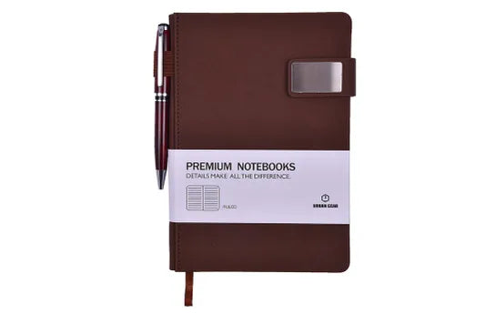 Capri Premium Notebook Brown (Set of 5)