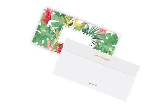 Folded Note Cards Plus Envelopes (Set of 50)