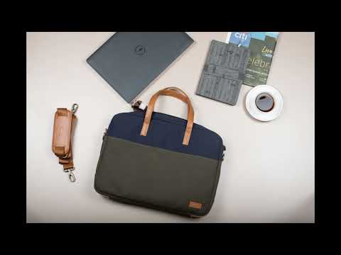 Oblique Oliver Laptop Messenger Bag-Olive