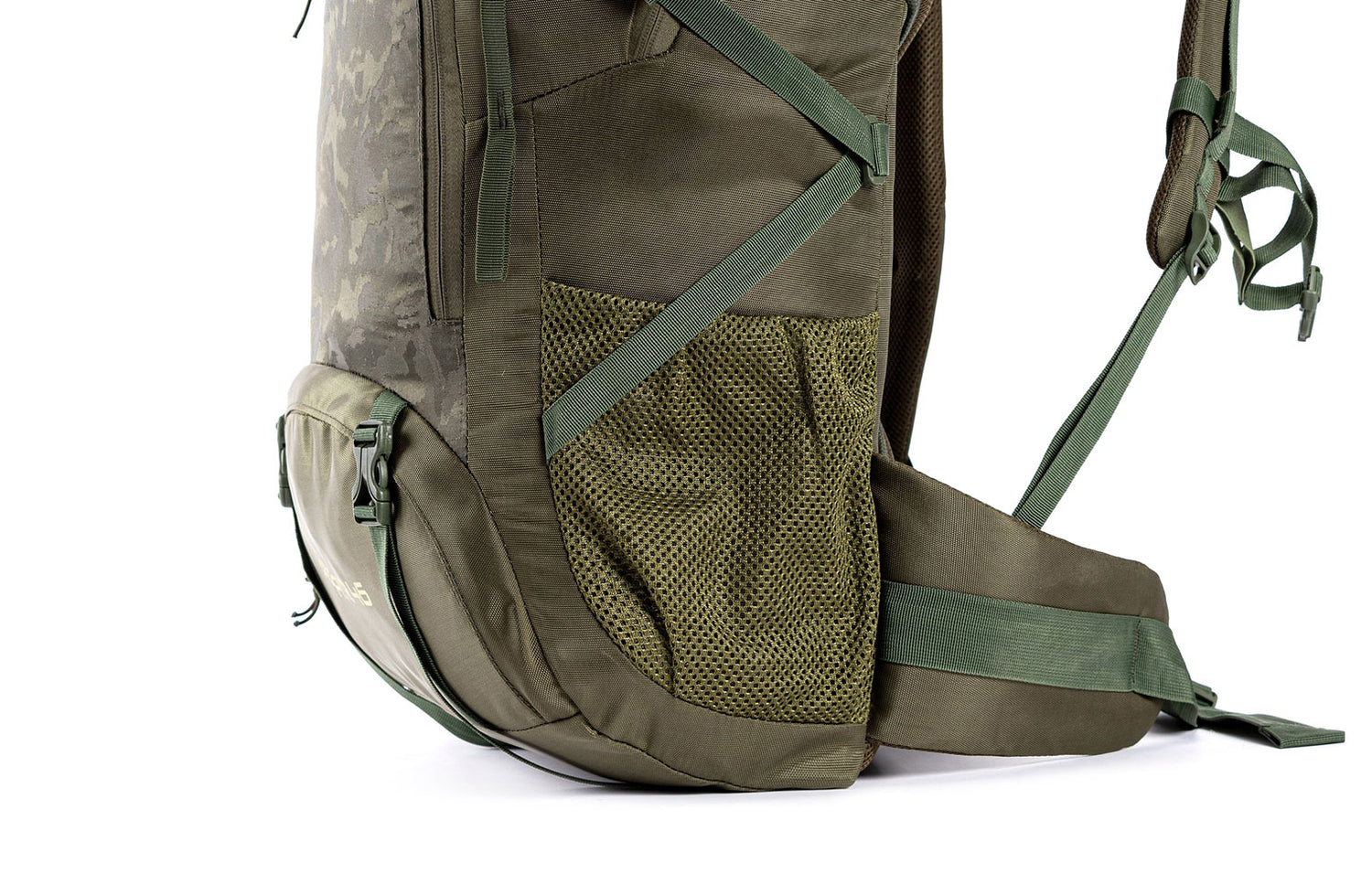 Tripole AIR 62 Litre Travel And Hiking Rucksack-Green Jacquard