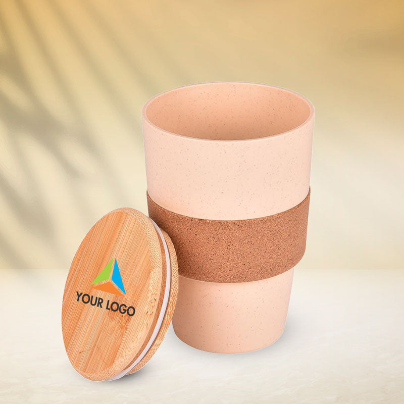 Eco-Friendly Cork Mug 450ml (Set of 5)