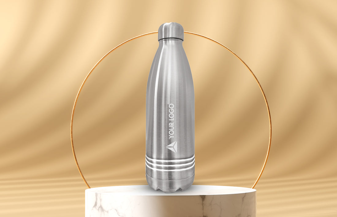 Servewell Indus Stainless Steel Bottle 500ml (Set of 5)