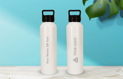 Stainless Steel MWB-122 Bottle 1000ml-White (Set of 5)