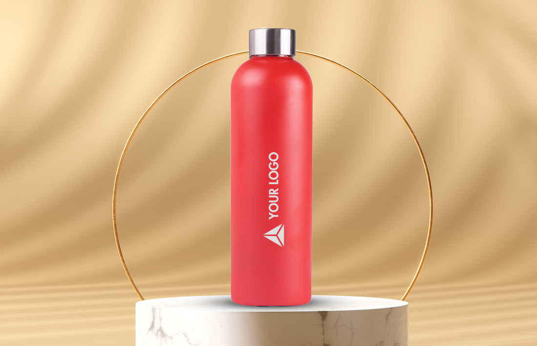 Servewell Osaka Stainless Steel Bottle 675ml-Red (Set of 5)