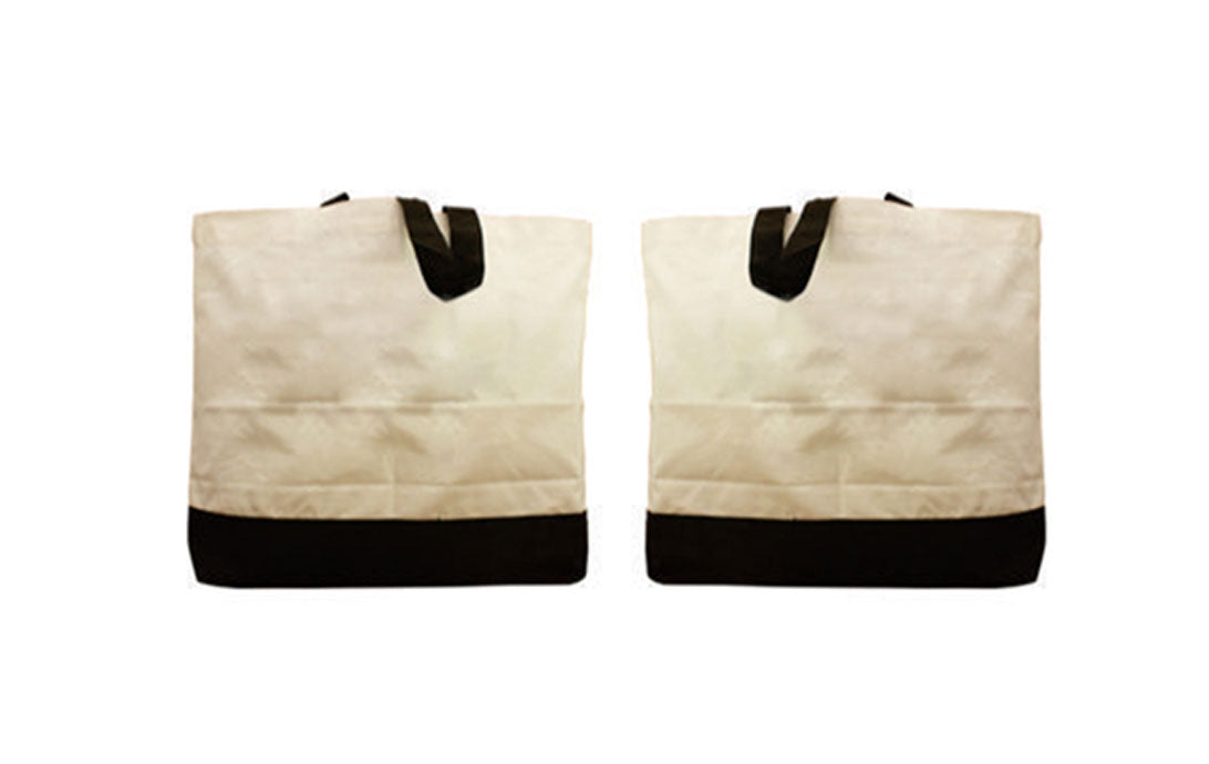 Two Tone Cloth Bag  (Set of 10)