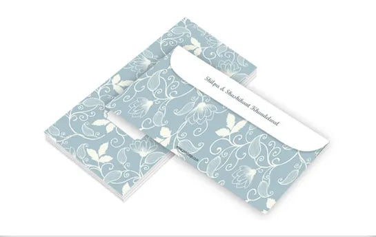Folded Note Cards Plus Envelopes (Set of 50)